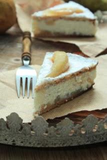 Torta ricotta e pere.