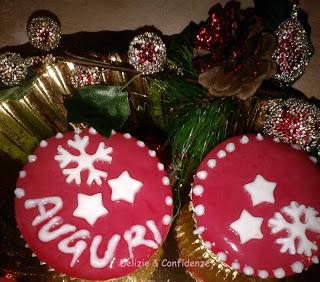 Cupcake di Natale -Cupcake alla vaniglia