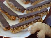 Flapjacks zenzero cioccolato