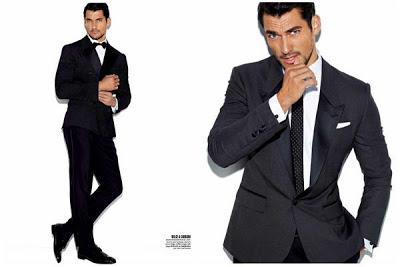 David Gandy in Dolce & Gabbana su 7 Hollywood Magazine