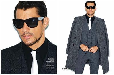 David Gandy in Dolce & Gabbana su 7 Hollywood Magazine