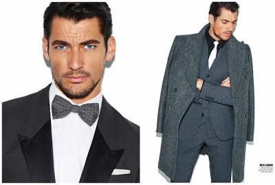 David Gandy in Dolce & Gabbana su 7 Hollywood Magazine