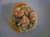 Risotto gamberi carciofi