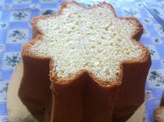 Pandoro farcito e glassato