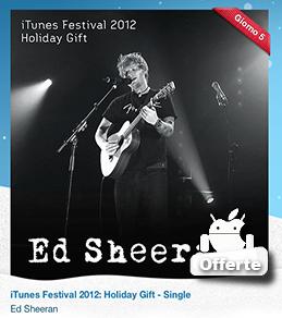 Ed Sheeran Holiday Gift Single AppleDroid