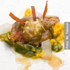Una ricetta dello chef Moreno Cedroni