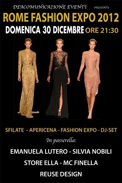 Rome fashion Expo! bye bye 2012