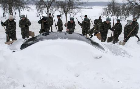 UCRAINA: NEVICATE E BASSE TEMPERATURE DA RECORD