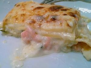 Lasagne al salmone