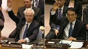 Il veto russo-cinese all'ONU sull'intervento in Siria