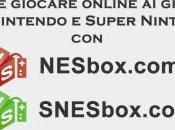 NESbox.com SNESbox.com: come giocare online giochi Nintendo Super