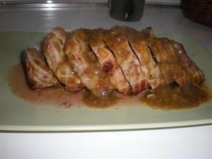 Arista di maiale al vino rosso