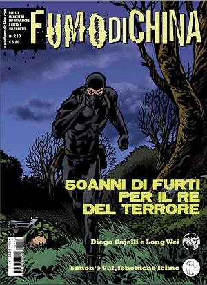 E’ disponibile Fumo di China 210 in edicola e fumetteria