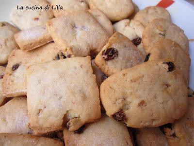 Biscotti: Biscotti alla frutta secca e uvetta