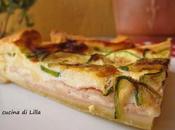 Torte salate: Quiche zucchine, pancetta emmental