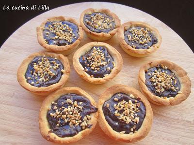 Dolci: Tortini al cioccolato e nocciola