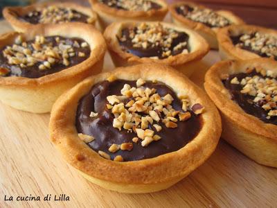 Dolci: Tortini al cioccolato e nocciola
