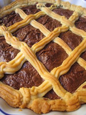 Crostate: Crostata di frolla montata alla Nutella