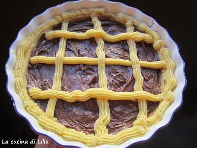 Crostate: Crostata di frolla montata alla Nutella