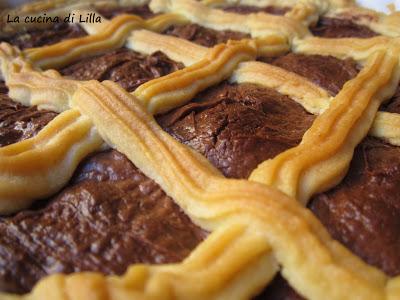 Crostate: Crostata di frolla montata alla Nutella