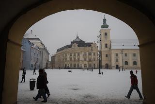 Un giorno d'inverno a Sibiu