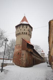 Un giorno d'inverno a Sibiu