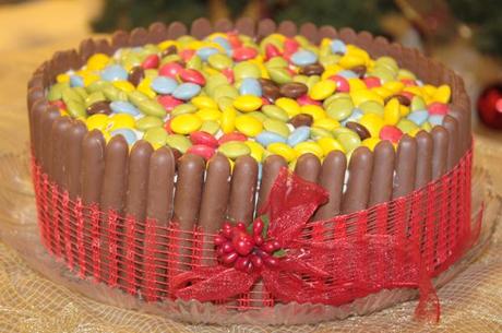 Torta al cioccolato con camy cream al torrone per un buon 2013!