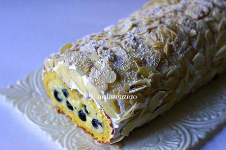 rotolo di capodanno (con crema pasticcera e panna)