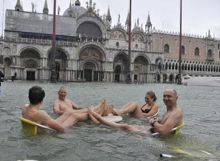 Aumentano le temperature e salgono i mari...