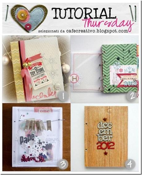 cafecreativo- tutorial December Daily mini album