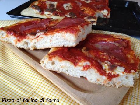 La pizza di farro (metodo Bonci)