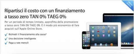 finanziamento apple store