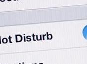 funzione “Non disturbare” presente sveglierà gennaio