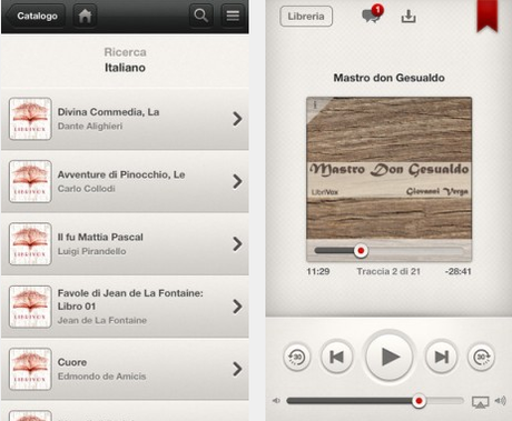 Audiobooks HQ – 5402 Audiolibri di alta qualità GRATIS da Inkstone Mobile