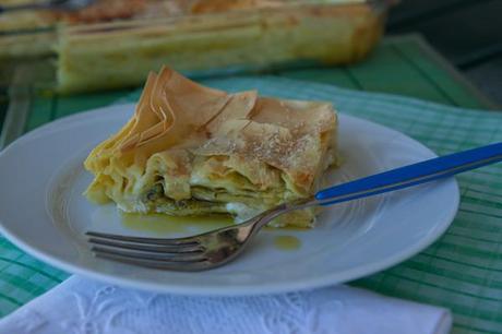 Lasagna al pesto