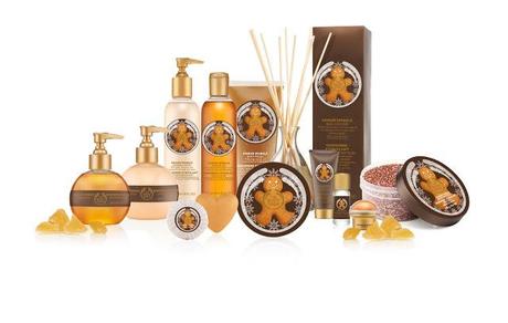 Zenzero Brioso la linea Natalizia di The Body Shop