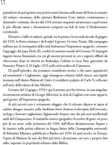 Caller – Cagliari 1535