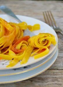 Fettuccine alle alici e fichi d’india