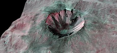 Vesta Cornelia Crater