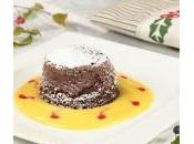 Ricette dolci: tortino cacao cuore alla fragola