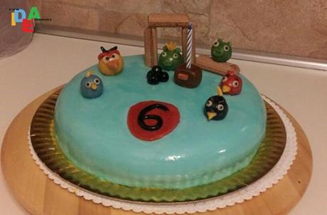 L’ESPLOSIVA TORTA DEGLI ANGRY BIRDS