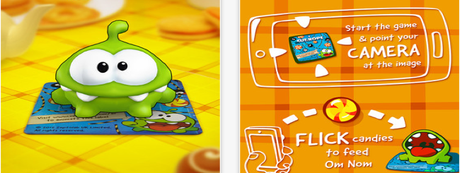 Da Zeptolab, i creatori di Cut the Rope arriva Om Nom: Flick Candy [gratis]