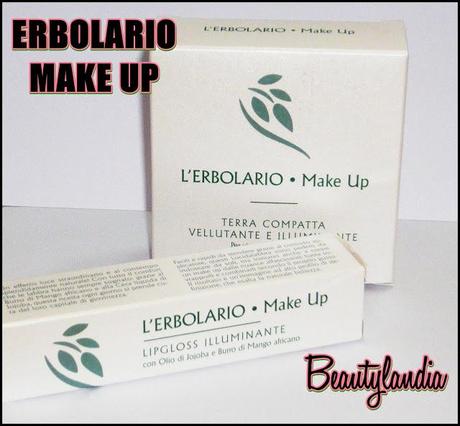 ERBOLARIO MAKE UP- Terra Compatta Vellutante e Illuminante e Lipgloss Illuminante -