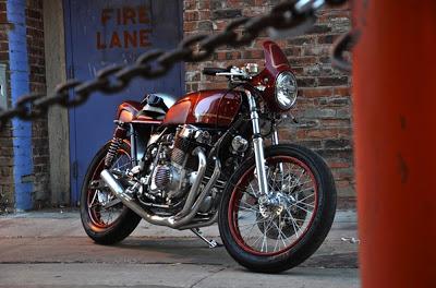 CB750 Red rider