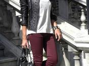 Burgundy pants
