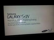 Galaxy Unpacked presentazione Marzo 2013 sponsor giochi olimpici 2018
