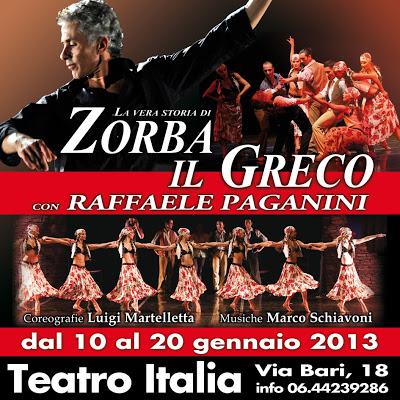 Zorba il Greco al teatro Italia