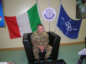 Kosovo/ Natale 2011 in KFOR. Intervista al comandante del contingente italiano in Kosovo Andrea Borzaga.