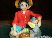 Monkey Rufy Piece cake topper Davide