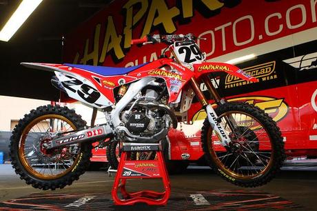 Supercross Racing Motorcycles 450 Class 2013